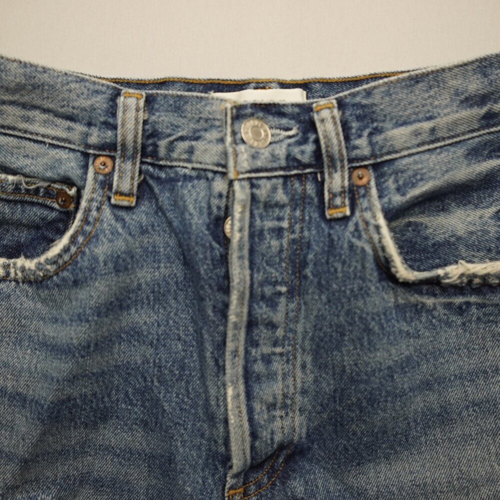 AGOLDE Dee Jean Shorts in Turmoil‎ Size 24 - Picture 7 of 13